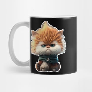 Cute Chibi Cat Merch - Adorable Feline Apparel and Accessories Mug